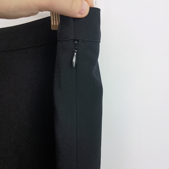 Ann Taylor Petites Black Wide Leg Work Dressy Pants Trousers(#371) - Picture 5 of 7